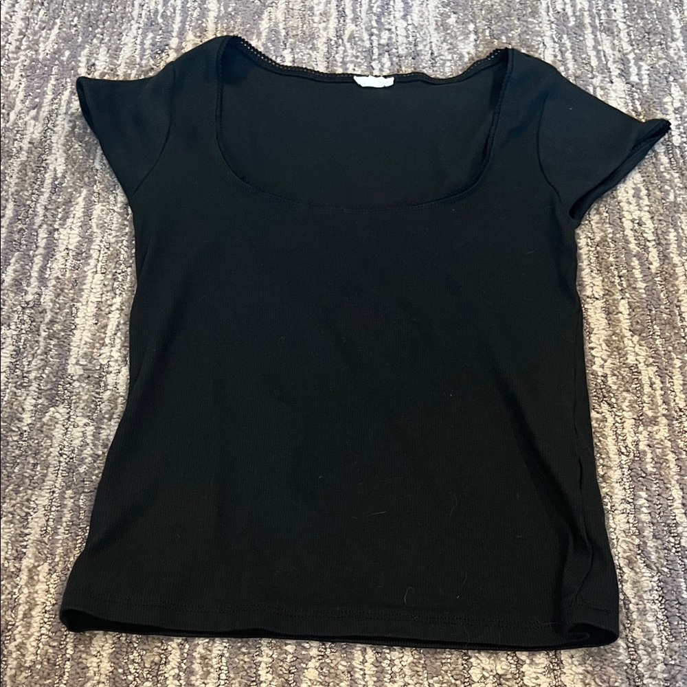 Cotton On Black Short Sleeve Tee